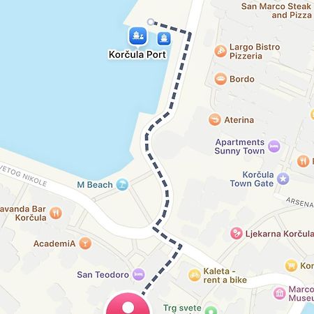 شقة Milina Korcula المظهر الخارجي الصورة