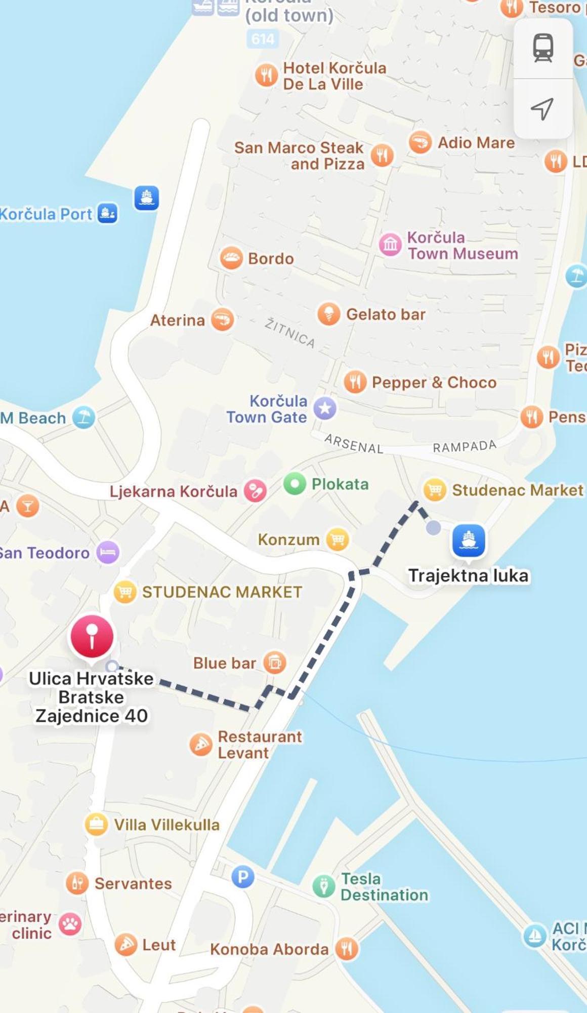 شقة Milina Korcula المظهر الخارجي الصورة